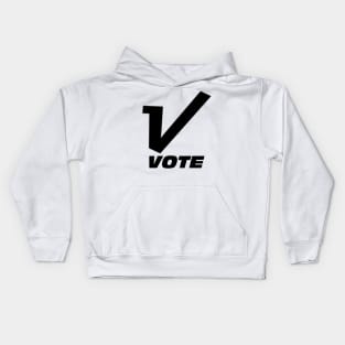 Vote president election Kids Hoodie